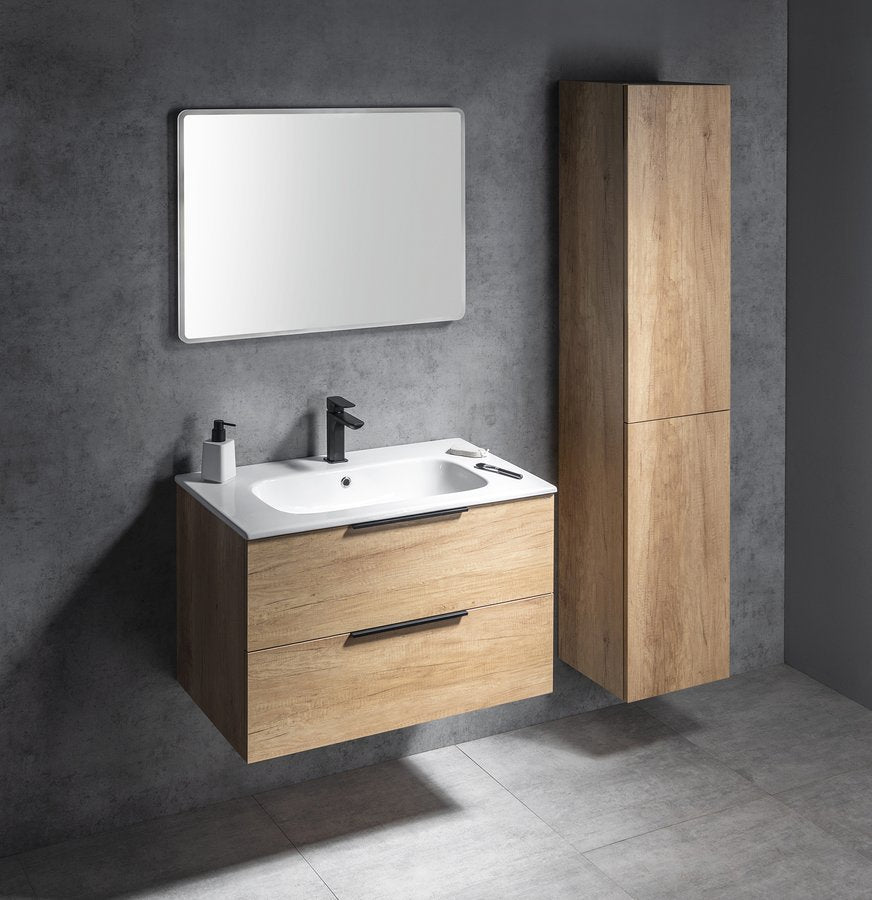 Cirasa Badkamer Meubelset 81x46 cm Eiken Alabama