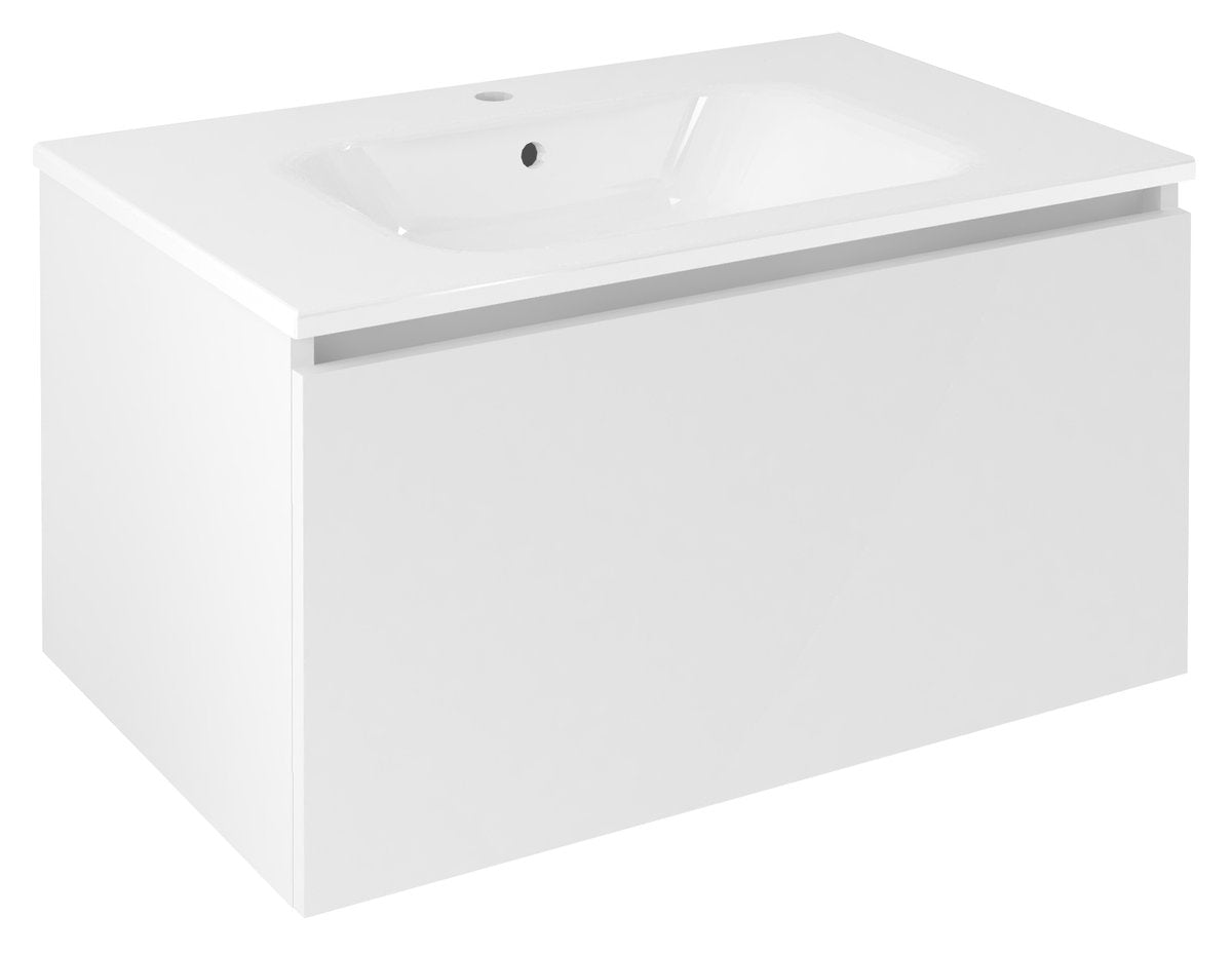 Sapho Lorea Badmeubel 80x50x45 Cm Wit Mat