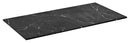 Sapho Topblad 110x50 Cm Solid Surface Zwart