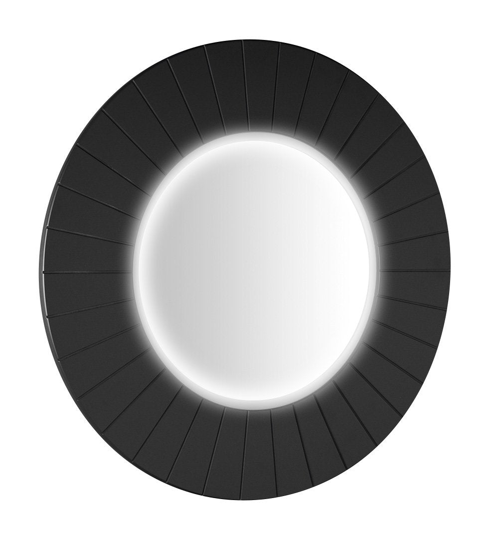 Badkamerspiegel Sapho Lumiro Carina Ø 75 cm Neutraal — met LED-verlichting