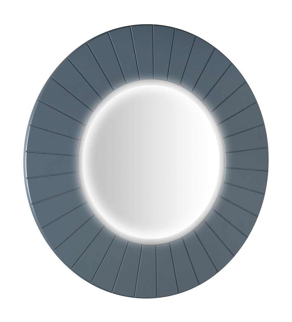 Badkamerspiegel Sapho Lumiro Siena Ø 75 cm Neutraal — met LED-verlichting