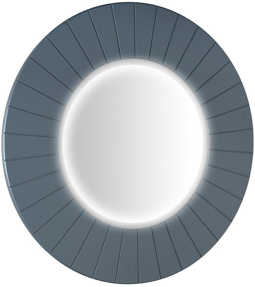 Badkamerspiegel Sapho Lumiro Siena Ø 90 cm Neutraal — met LED-verlichting