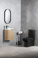 Fonteinkast LATUS X 39,4x22x50cm Alabama Eiken L/R Ribbelfront