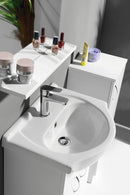 Wastafelkraan met Eenhendel Bediening Lotta Chroom