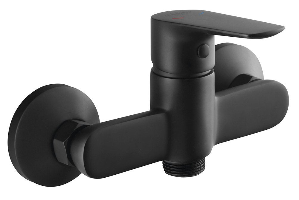 Aqualine Lotta Inbouw Wastafelkraan Mat Zwart