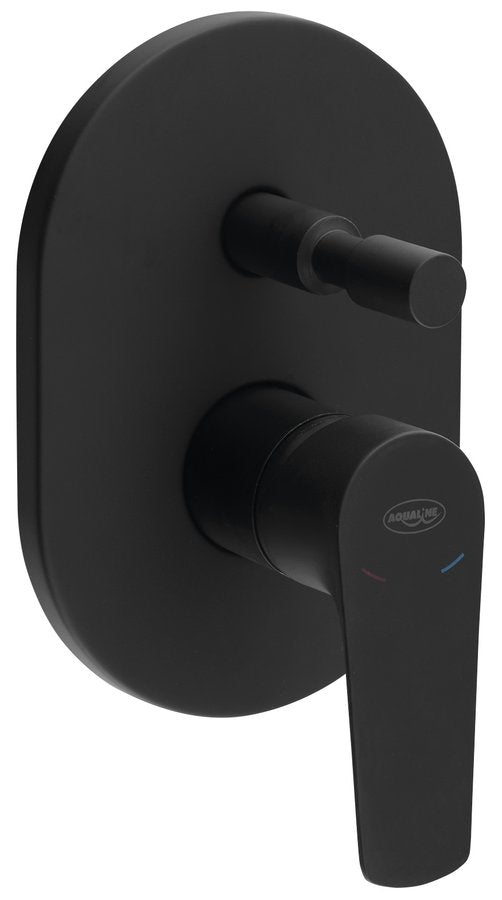 LOTTA Eenhendel Inbouw Douchekraan Mat Zwart