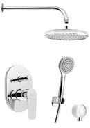 LOTTA Inbouw Doucheset Compleet Chroom eenhendel bediening