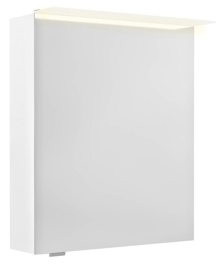 Spiegelkast Sapho Linex Links Rechts 60×70 cm Wit — met LED-verlichting