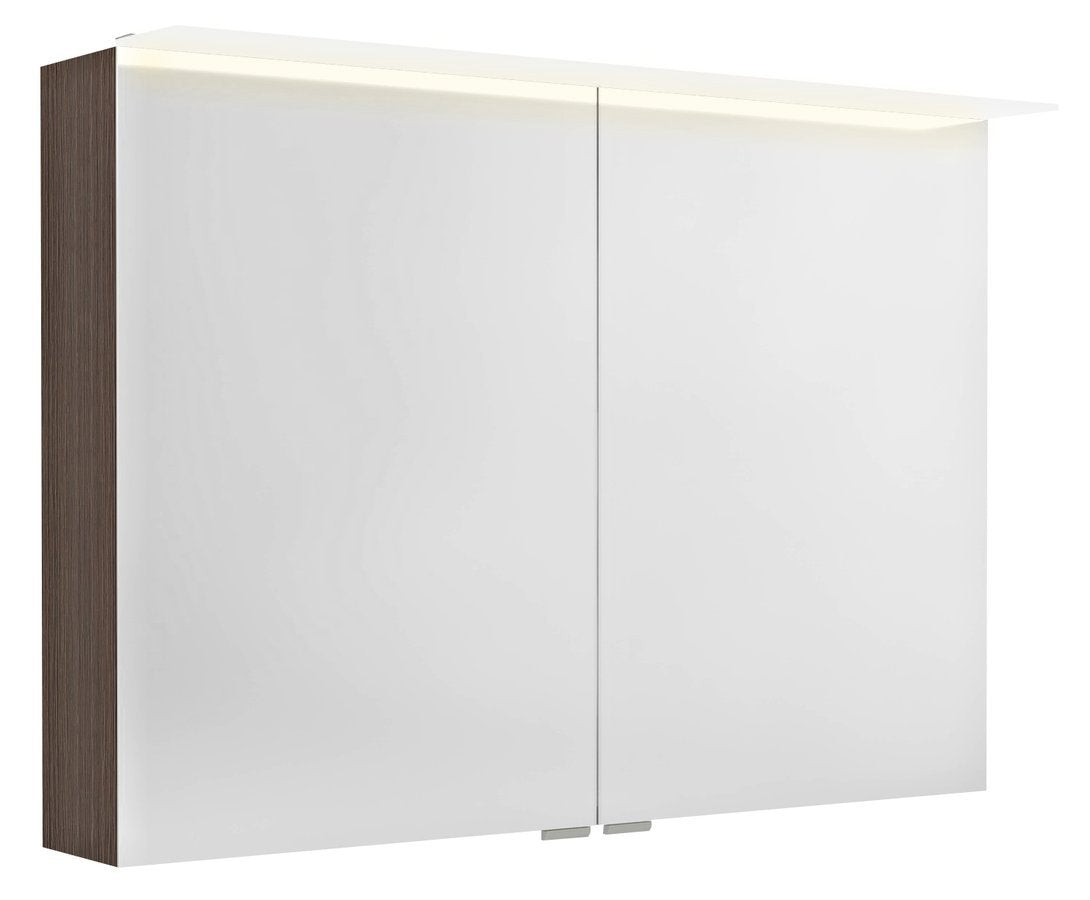 Spiegelkast Sapho Linex 100×70 cm Grenen — met LED-verlichting