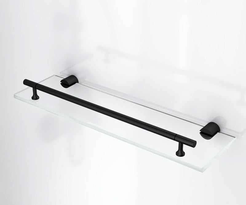 Complete Douchecabine 120x90 Mat Zwart Profiel Rookglas Omkeerbaar kitvrij