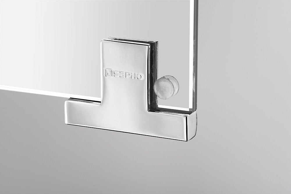 Sapho Mirró Led Spiegelkast 80 X 16 X 70 Cm Wit - afbeelding 7