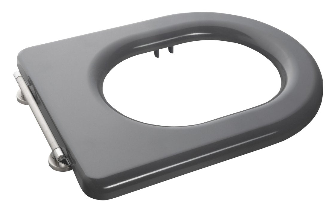 Medicche Toiletzitting Softclose, Quick Release Grijs
