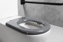 Medicche Toiletzitting Softclose, Quick Release Grijs