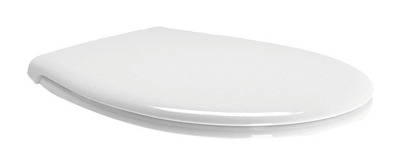 Toiletbril Classic Soft Close Quick Release Wit/Chroom
