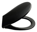 Toiletbril Classic Soft Close Quick Release Zwart/Chroom
