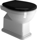 Toiletbril Classic Soft Close Quick Release Zwart/Chroom