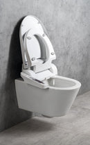 Wandcloset Avva met Elektronisch Bidet Douche WC Rimless