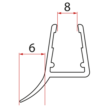 ROLLS LINE Bottom seal