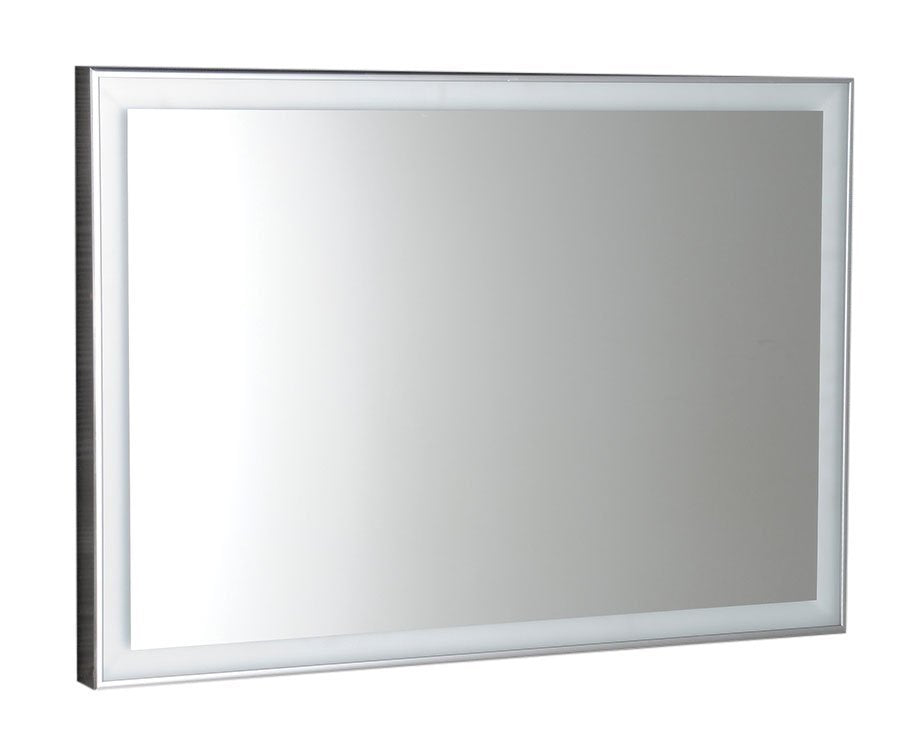 Badkamerspiegel Sapho Luminar 90×50 cm Chroom — met LED-verlichting