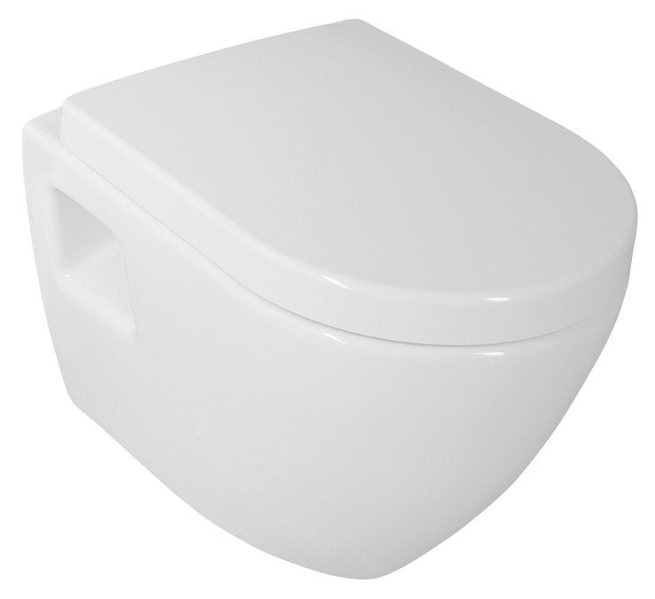 Wandtoilet Nera 35,5x50cm Wit