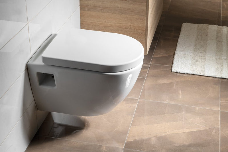 Wandtoilet Nera 35,5x50cm Wit