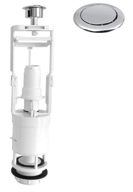 Aqualine Spoelventiel Met Stopknop Chroom