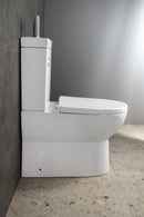 Rimless duoblok Toilet Jalta Wit AO/PK met toiletfontein