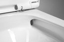 Sapho Turku WC Pot Voor Duoblok Toilet Vortex Rimless Verhoogde Zit 64x38 Cm Wit