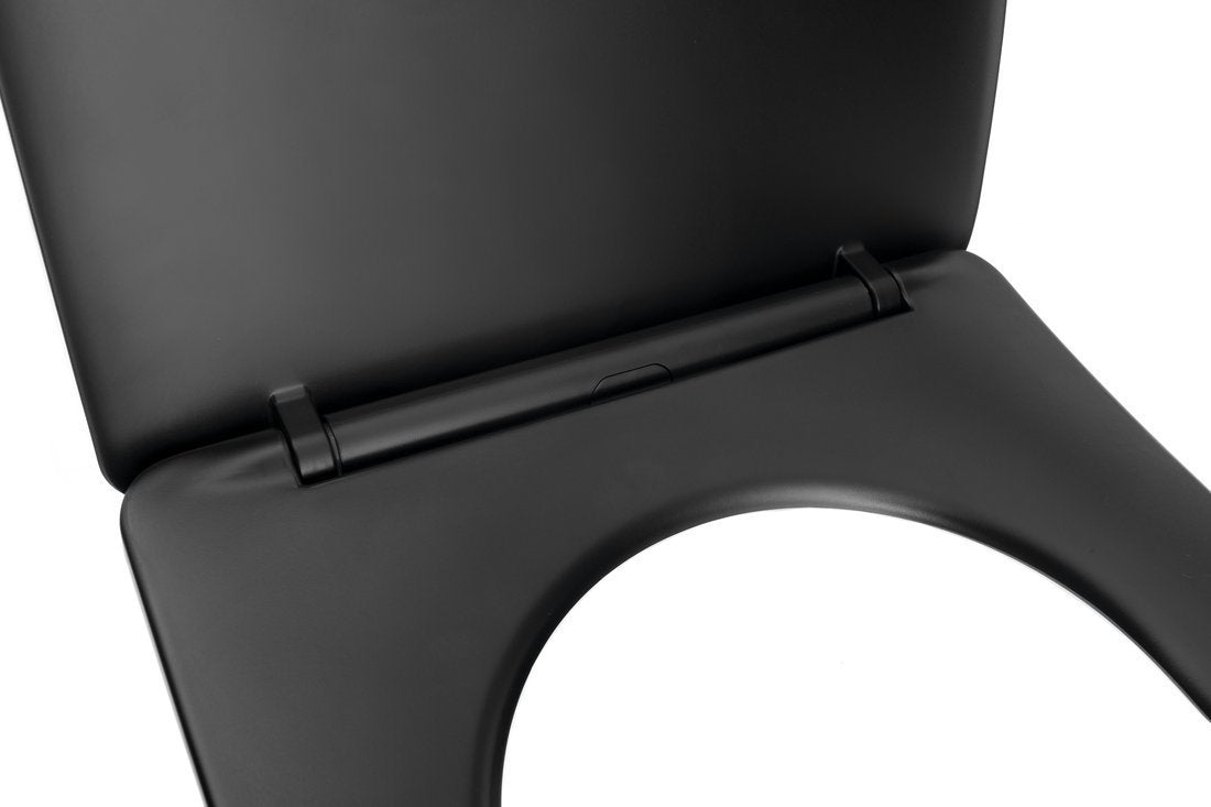 Paco Toiletzitting Slim Softclose Easy Take Duroplast Zwart