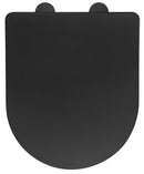 Toiletzitting Paco Softclose, Zwart