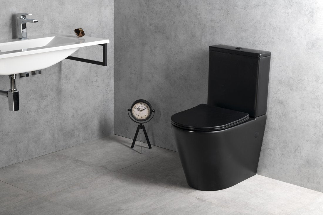 Paco Toiletzitting Slim Softclose Easy Take Duroplast Zwart