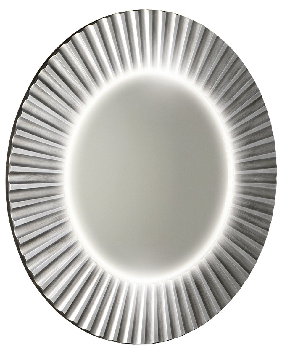 Badkamerspiegel Sapho Pride Ø 75 cm Neutraal — met LED-verlichting
