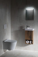 Kleine toiletfontein Piccolino Small 30,8x17x10cm Wit