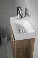 Kleine toiletfontein Piccolino Small 30,8x17x10cm Wit