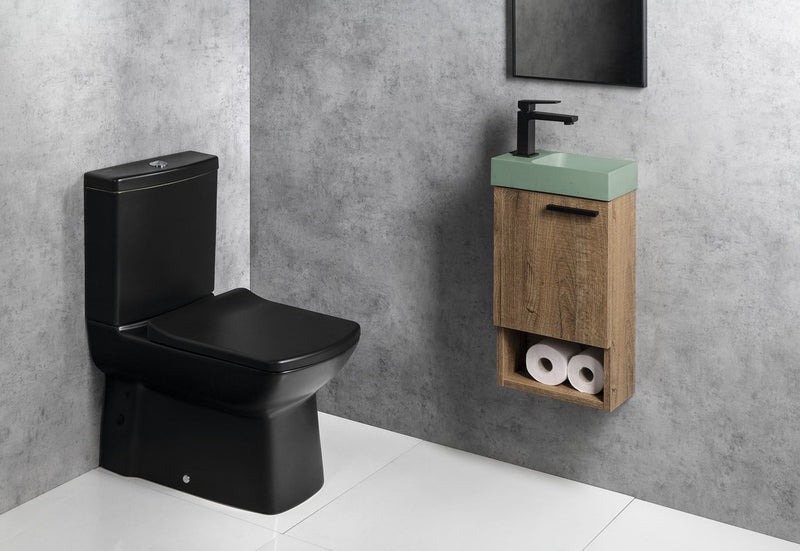 Kleine toiletfontein Piccolino Small 30,8x17x10cm Groen