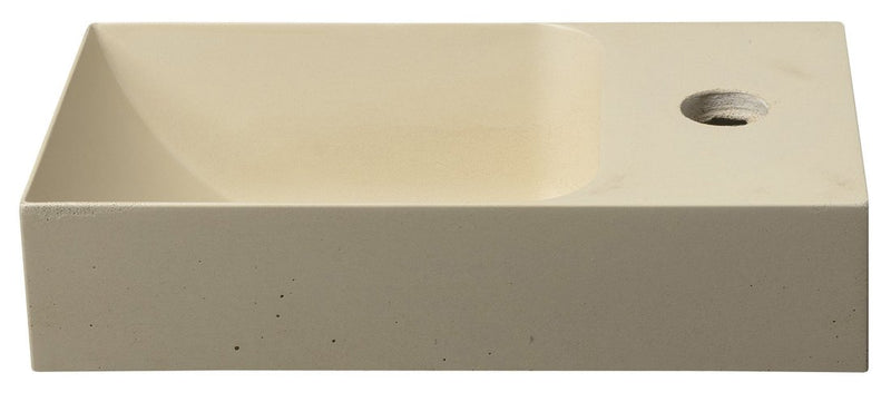 Kleine toiletfontein Piccolino Small 30,8x17x10cm Beige