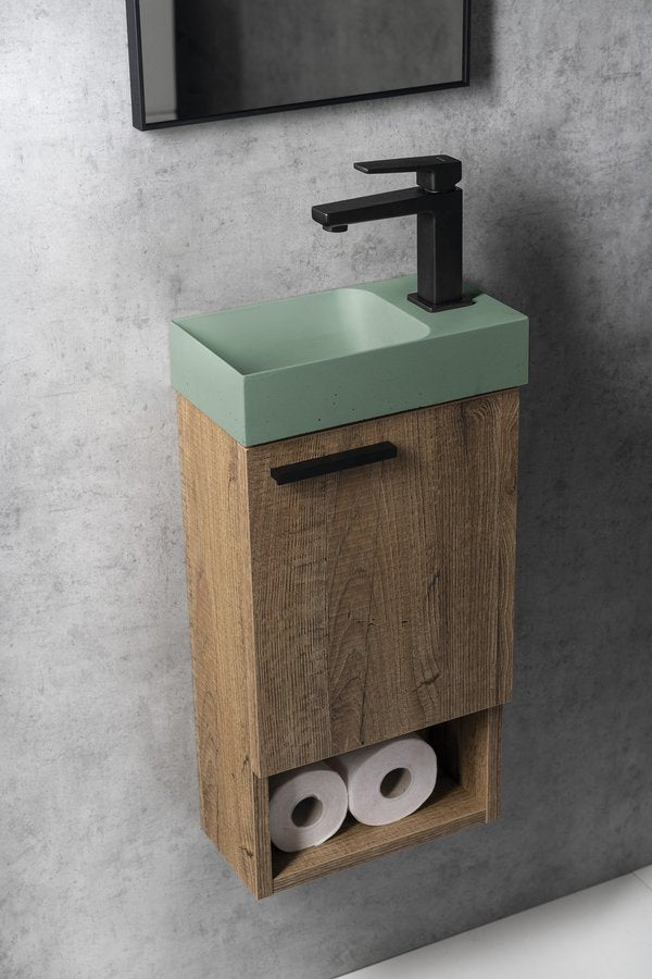 Kleine toiletfontein Piccolino Small 30,8x17x10cm Groen