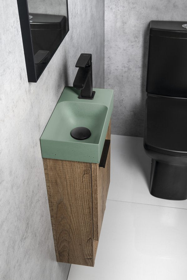 Kleine toiletfontein Piccolino Small 30,8x17x10cm Groen