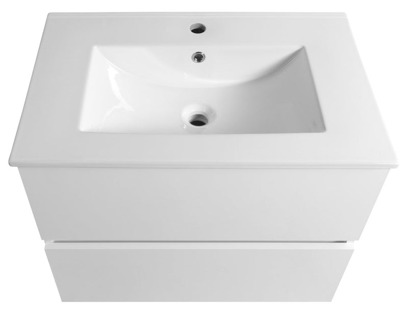 Badmeubel 70x46x55 Aqualine Paneda Wit