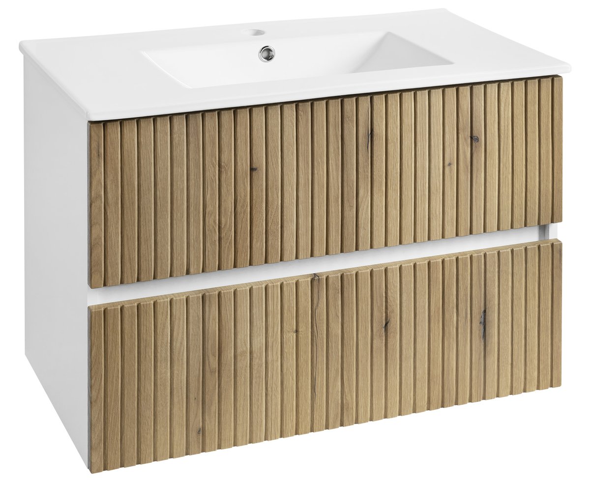 Sapho Paneda Badmeubel 80x45x55 Cm Emporio Eiken