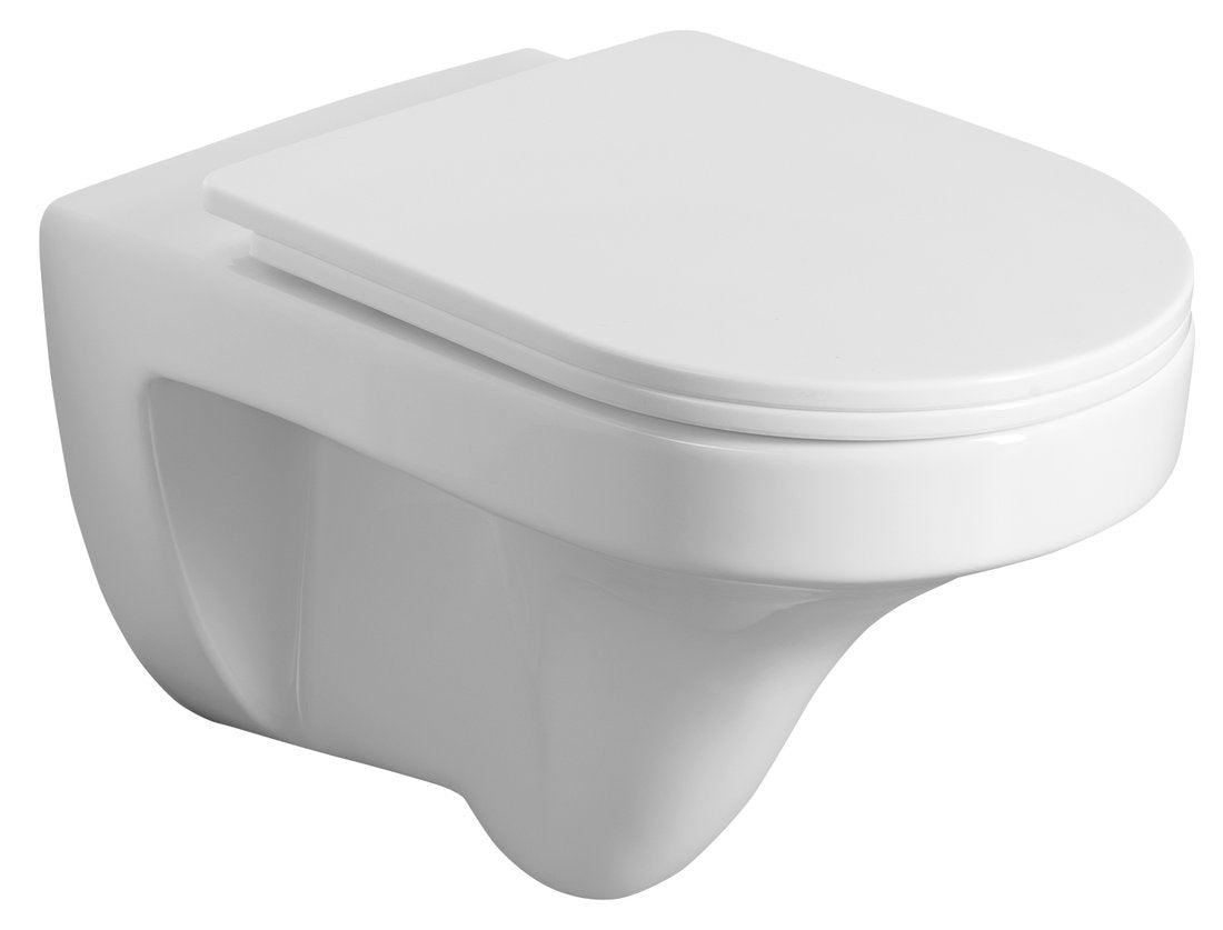 Wandtoilet Denica 36X52Cm Wit Randloos