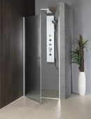 Douche nisdeur 80x190cm Aqualine Pilot L/R frosted glas