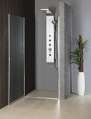 Douche nisdeur 80x190cm Aqualine Pilot L/R frosted glas