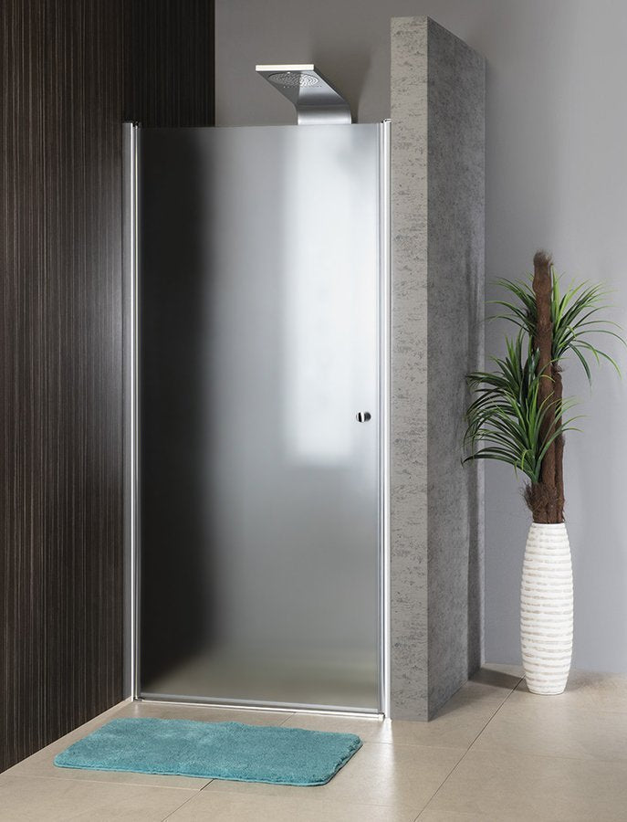 Douche nisdeur 80x190cm Aqualine Pilot L/R frosted glas