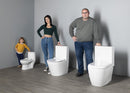 Petit Staand Toiletpot Kindertoilet Keramiek Wit