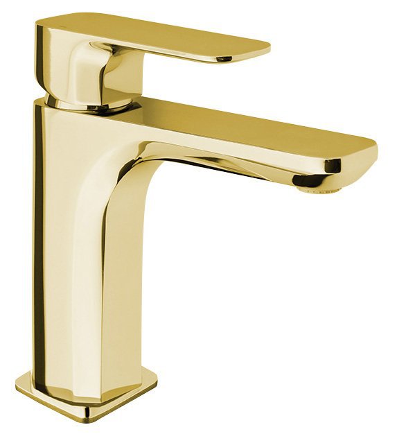 Sapho Spy Wastafelkraan Glans Goud
