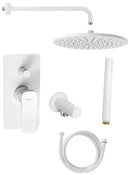 Inbouw Douchekraan Spy, 2 Wegen, Mat Wit