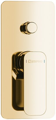 Douchekraan Spy, 2 Wegen, Glans Goud
