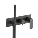 Inbouw Bad of Douchemengkraan Spy, Mat Zwart Inc. Handdouche 2-Weg