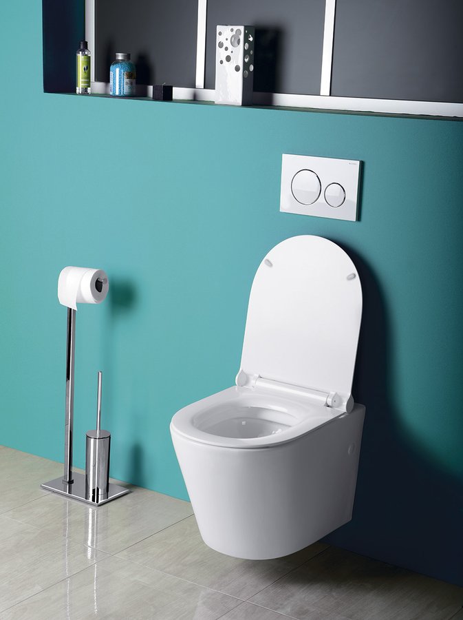 Wandtoilet Paco 36x53cm Wit Randloos